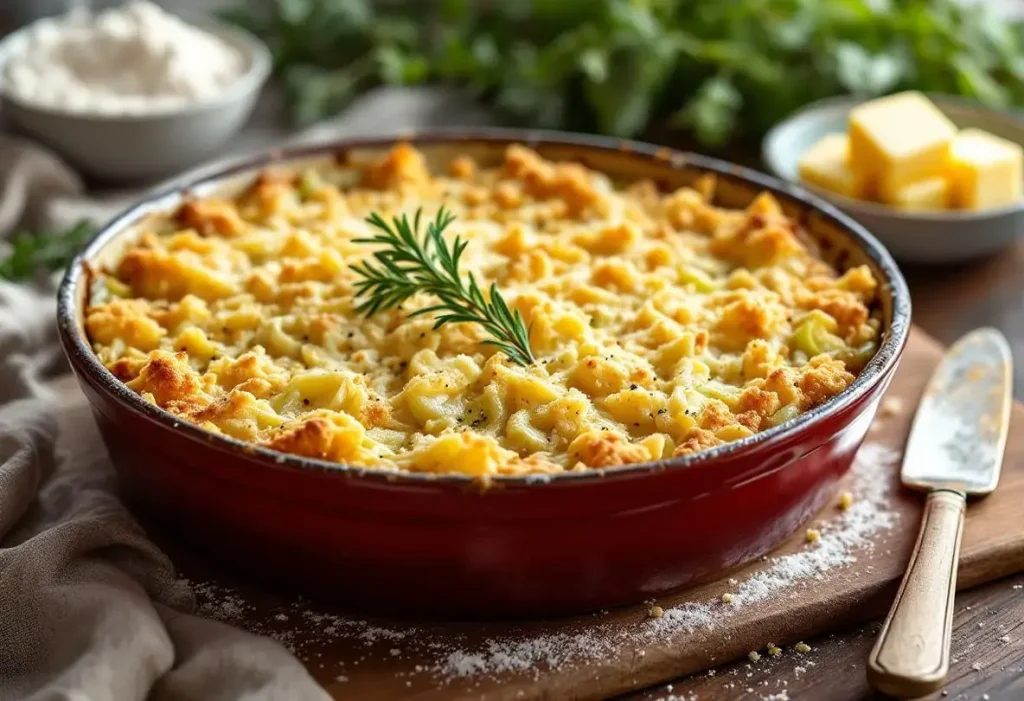 Un simple geste avec du beurre froid dans la farine : ce qu'elle a sorti du four après 25 minutes est incroyable !